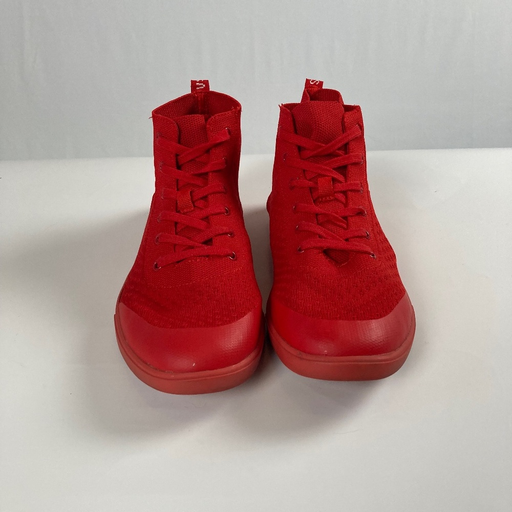 Suavs The Legacy Red High Top Sneaker Unisex Men's 10.5 Women's 12.5